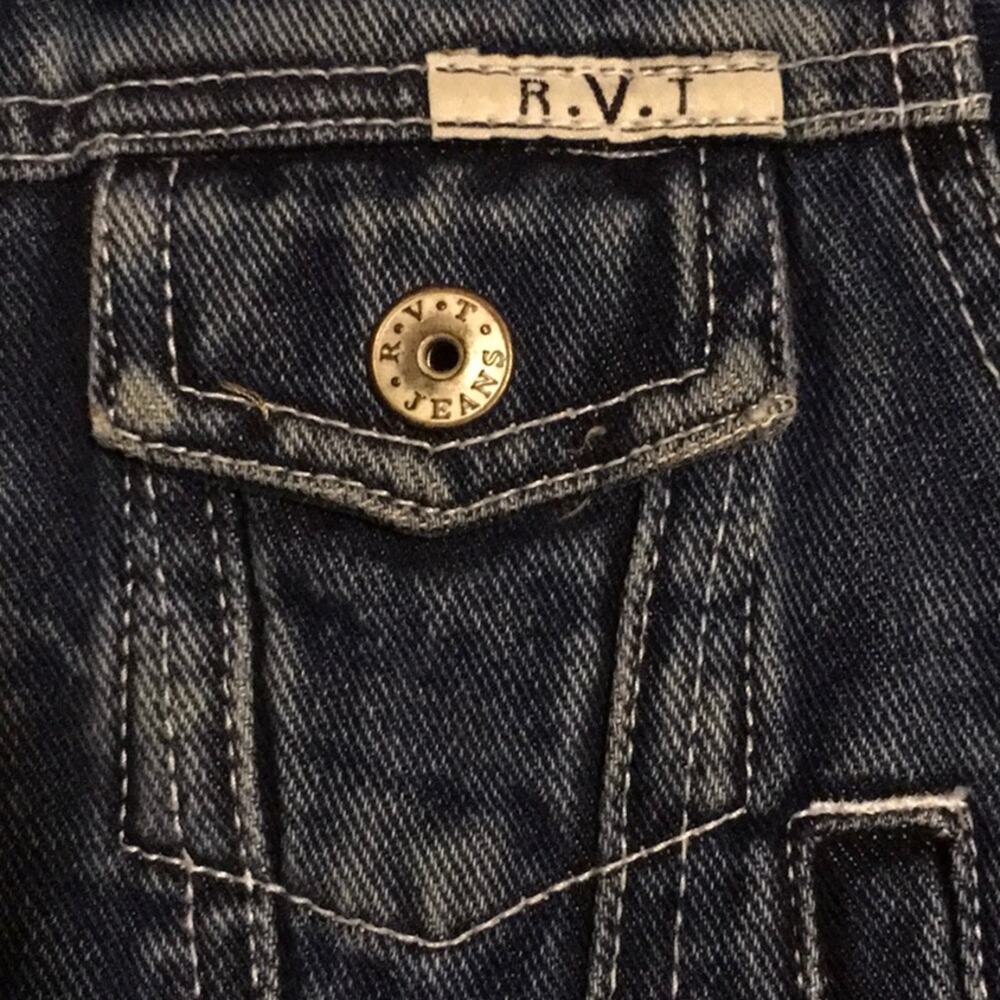 Cropped R.V.T. Jean Jacket Size 5 years - Picture 2 of 4